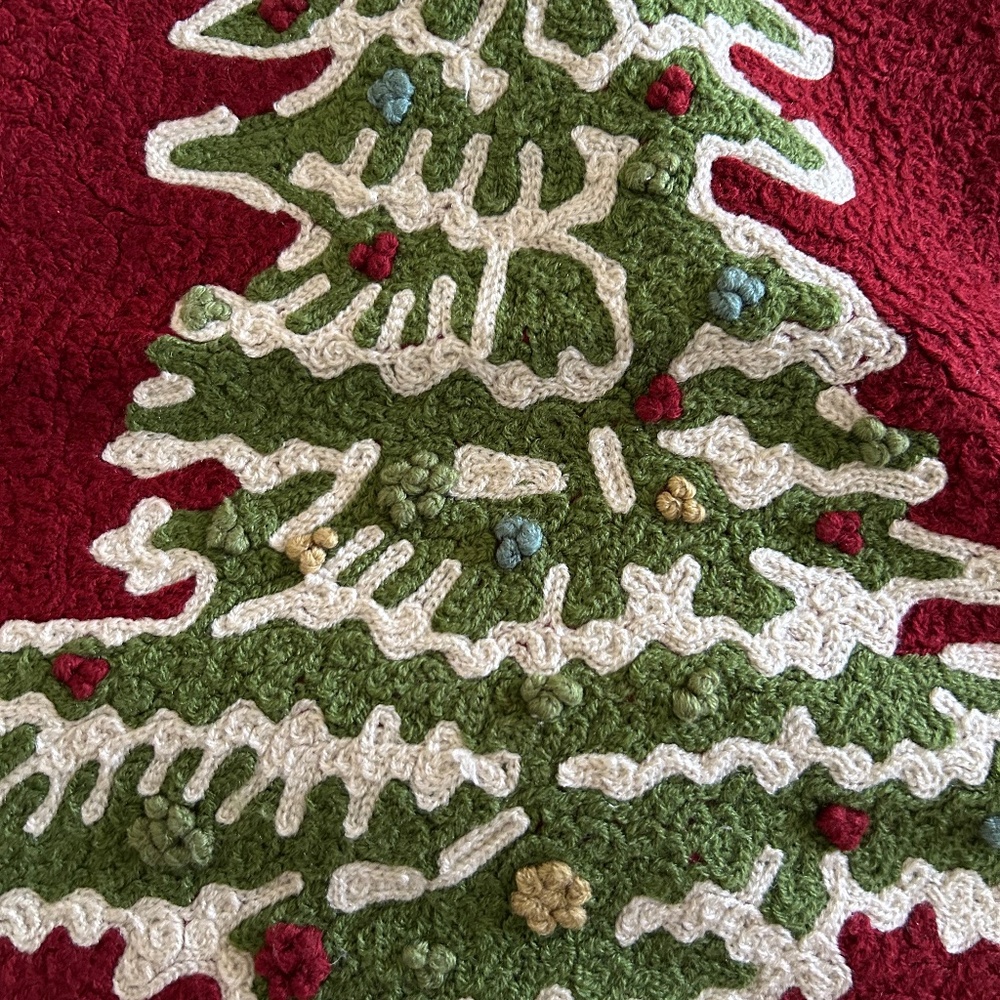 Pottery Barn Embroidered Pillow Cover